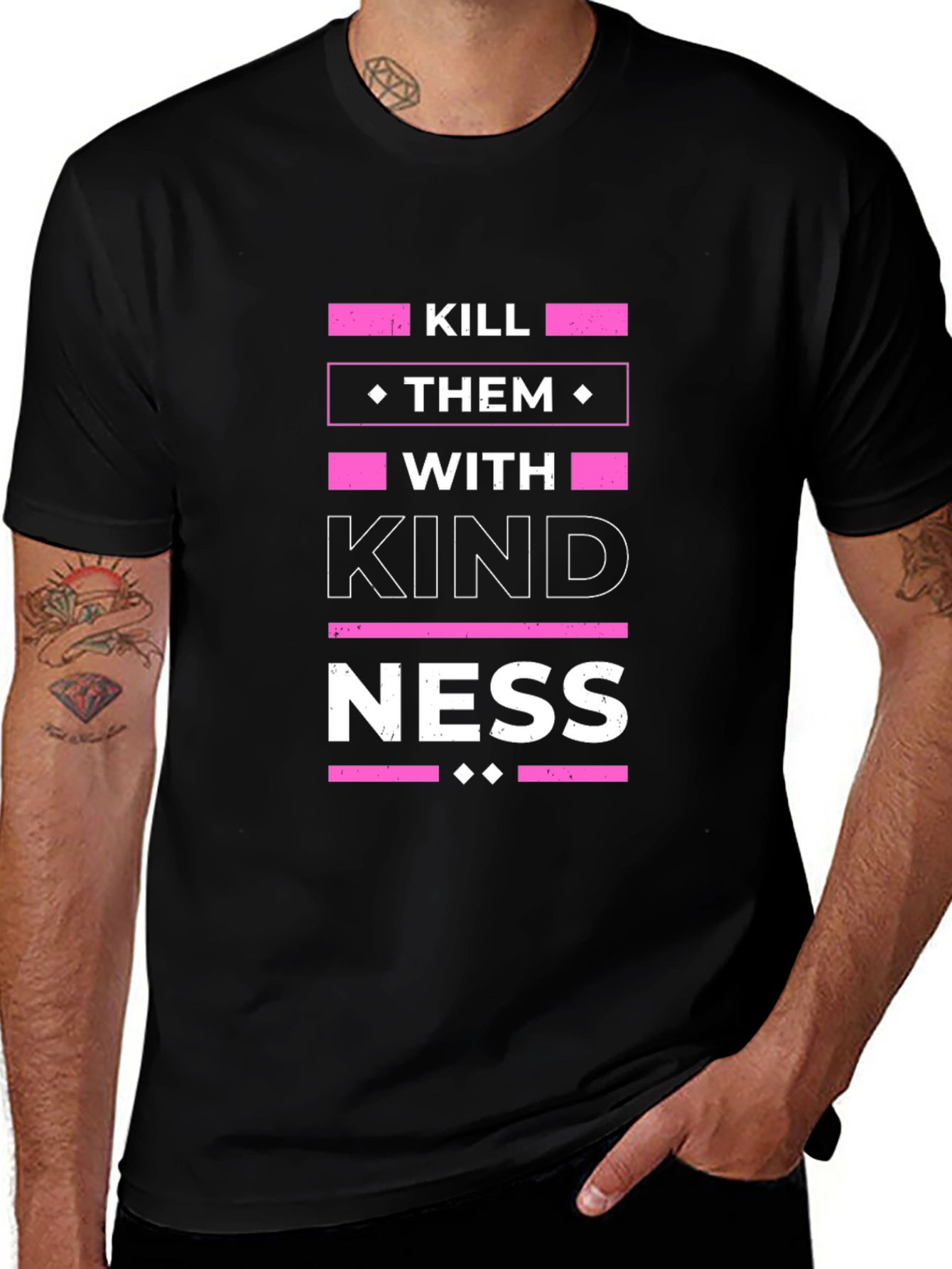 Kill Them With Kindness Graphic T-Shirt