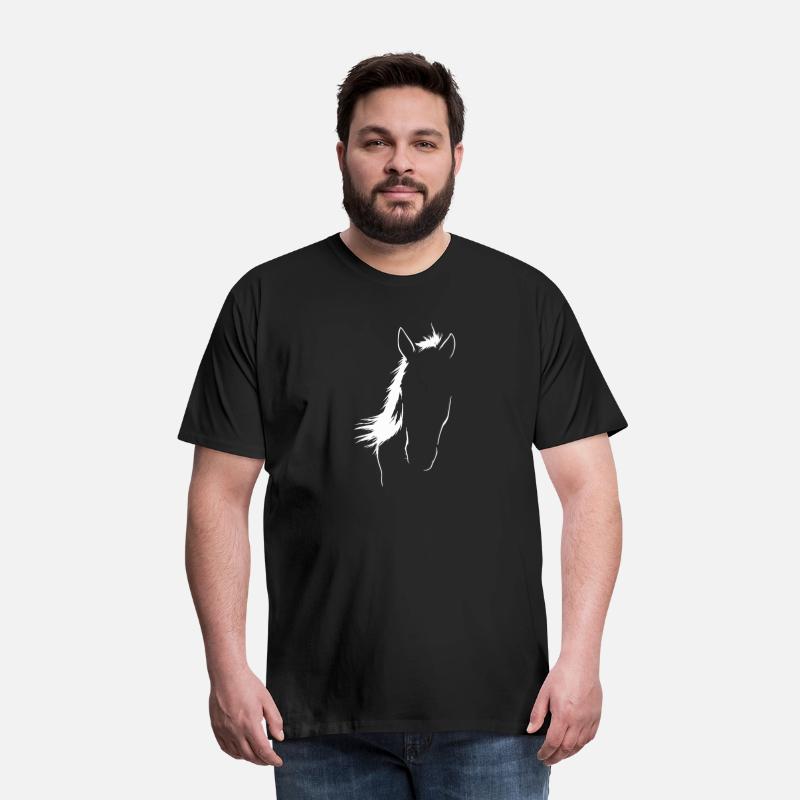 Elegant Horse Silhouette Art