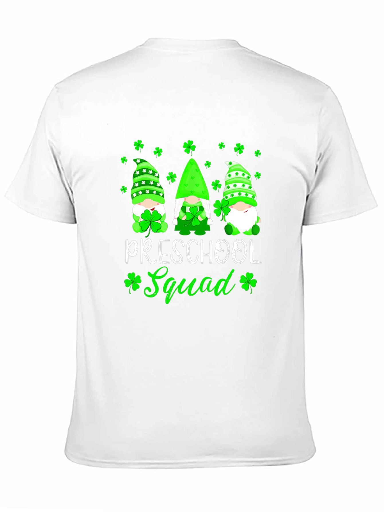 Preschool Squad St. Patricks Day Gnome T-Shirt