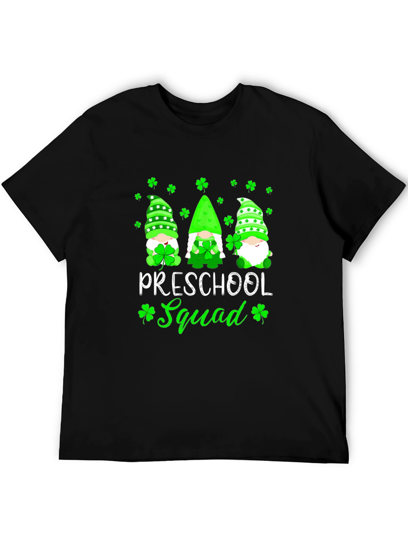 Preschool Squad St. Patricks Day Gnome T-Shirt