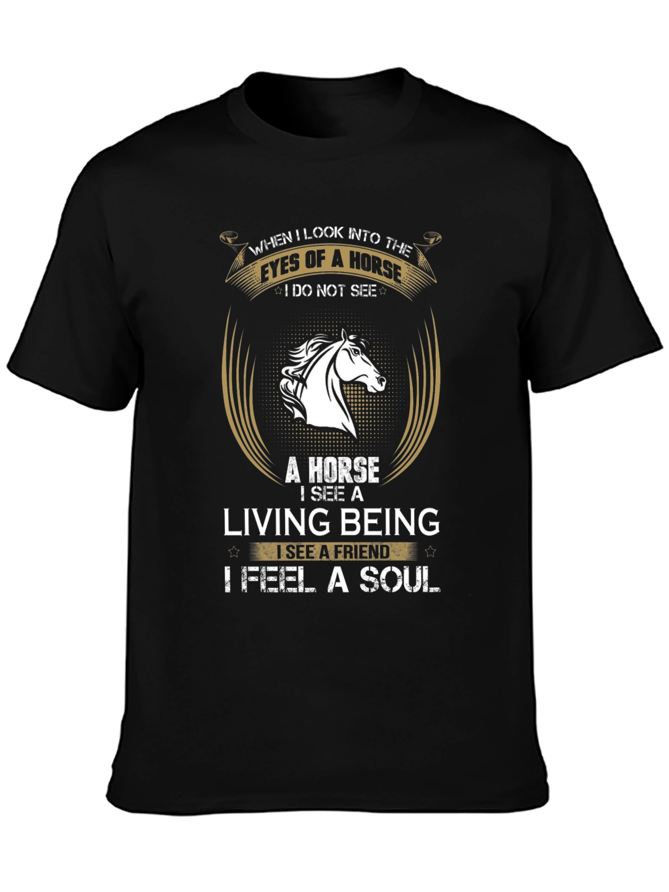 Horse Lover T-Shirt -  Soulful Equestrian Design