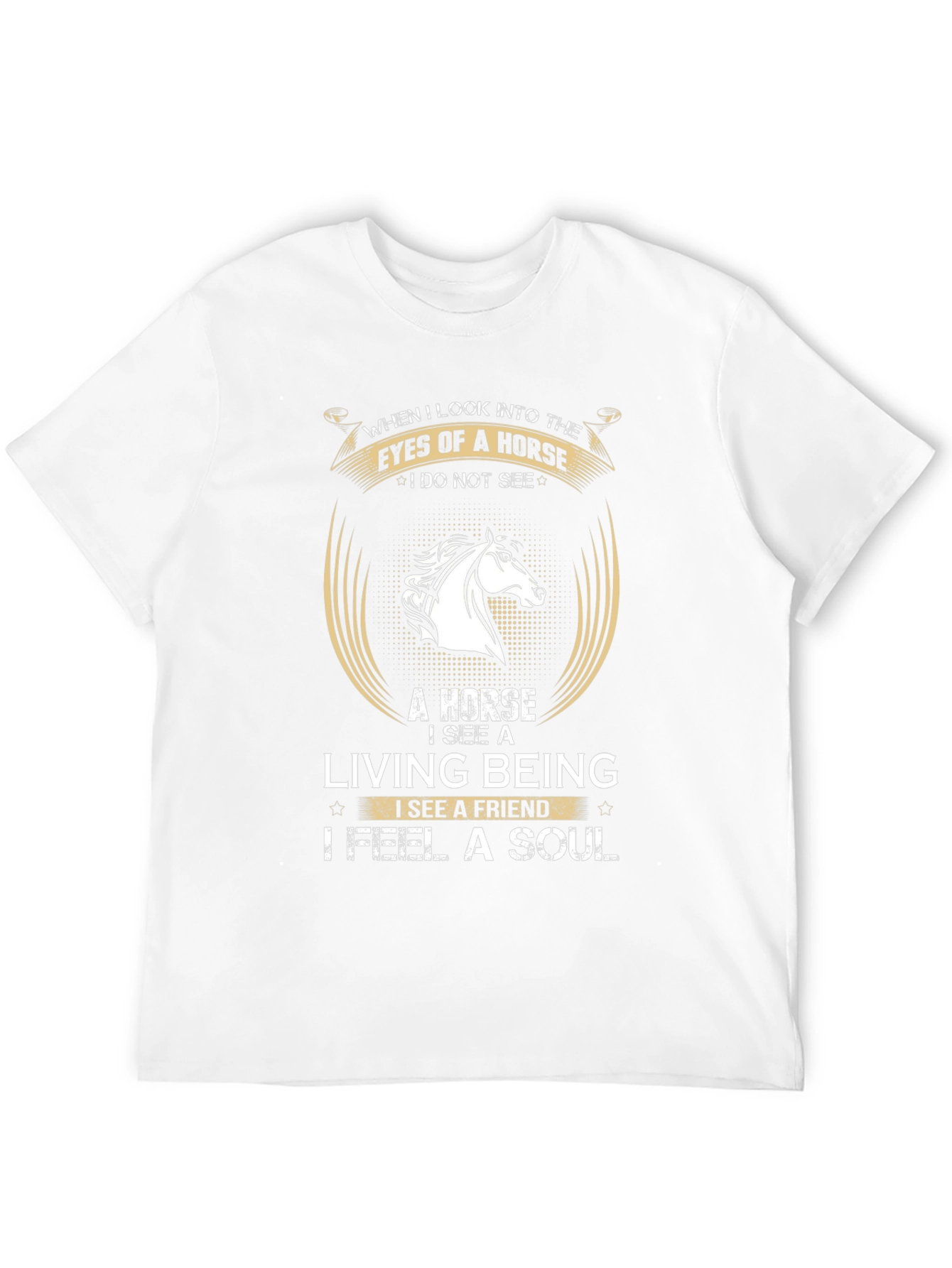 Horse Lover T-Shirt -  Soulful Equestrian Design