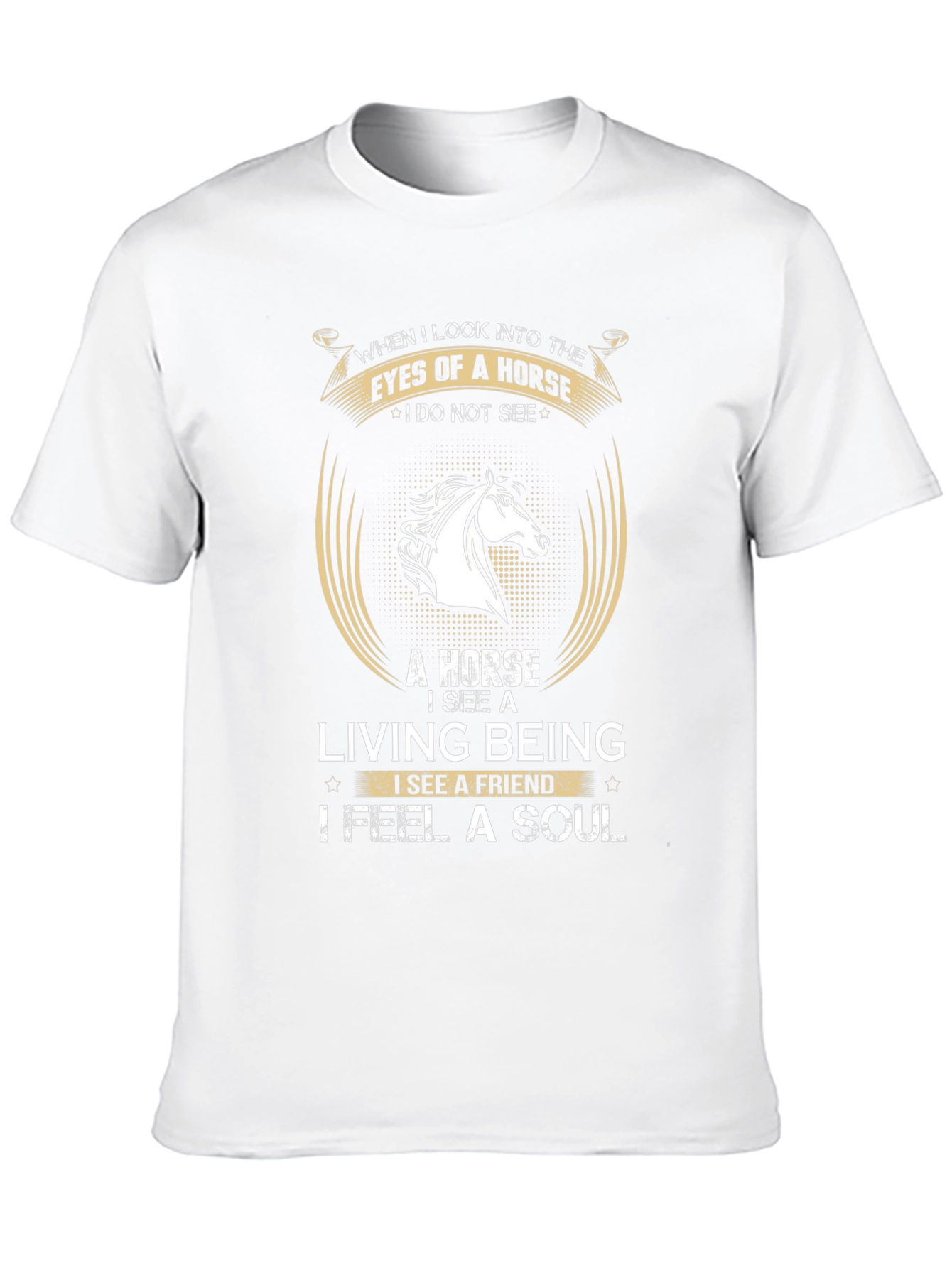 Horse Lover T-Shirt -  Soulful Equestrian Design