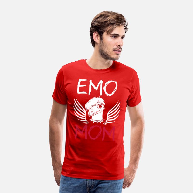Emo Girl Emu Bird Emocore Punk Aesthetic Goth