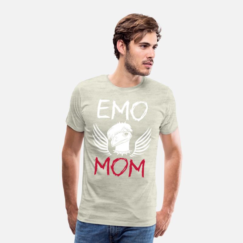 Emo Girl Emu Bird Emocore Punk Aesthetic Goth