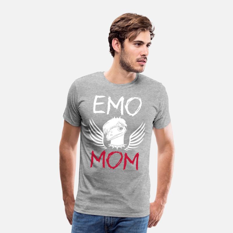 Emo Girl Emu Bird Emocore Punk Aesthetic Goth