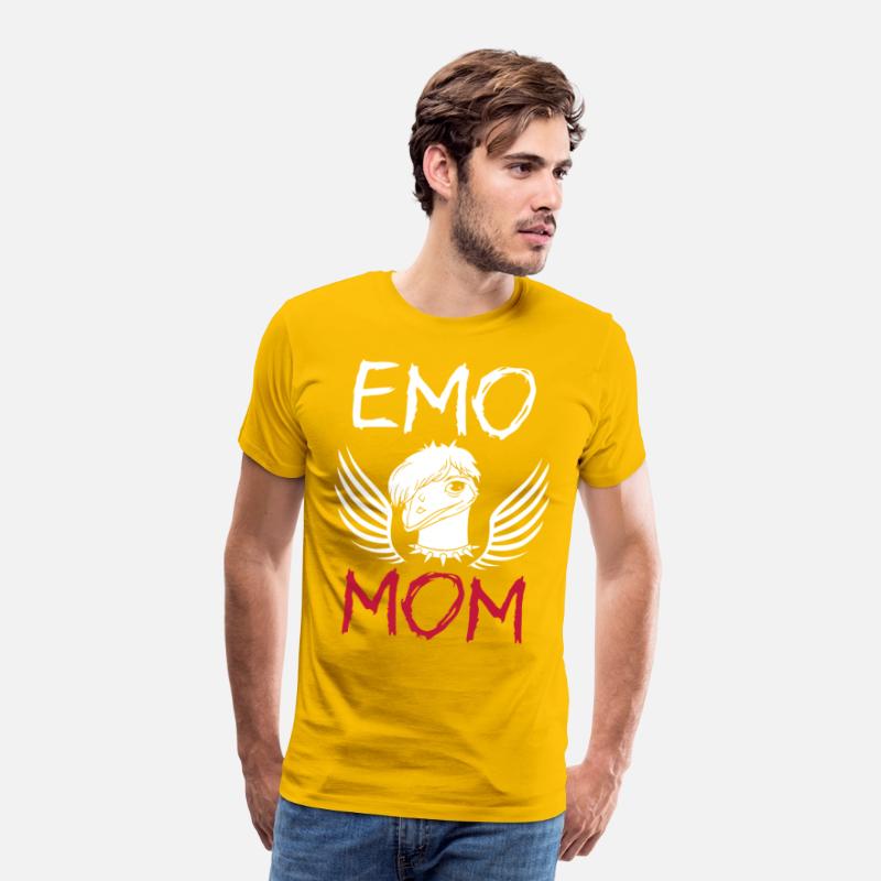 Emo Girl Emu Bird Emocore Punk Aesthetic Goth