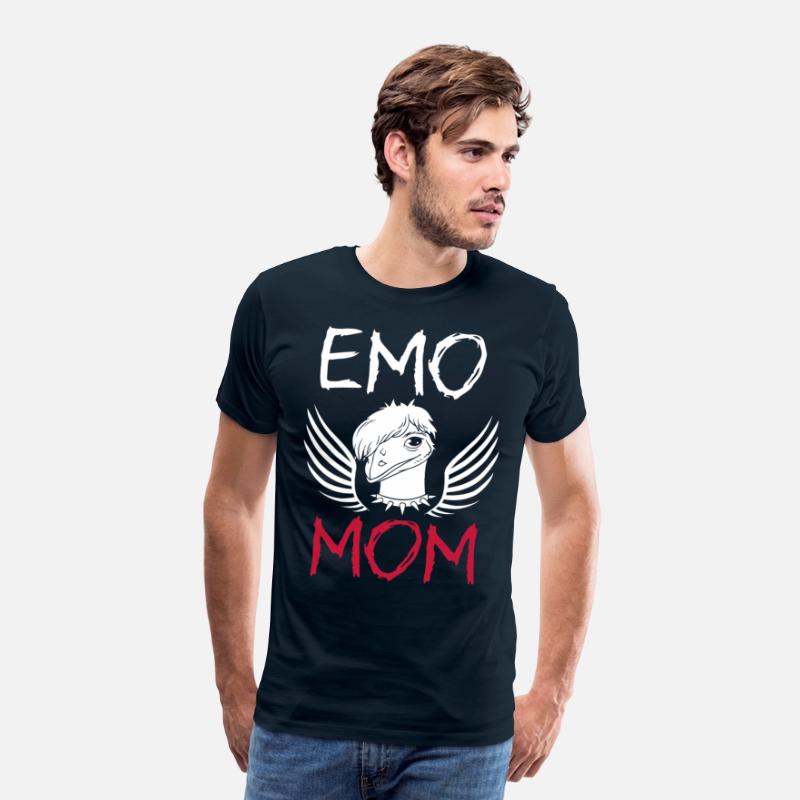 Emo Girl Emu Bird Emocore Punk Aesthetic Goth