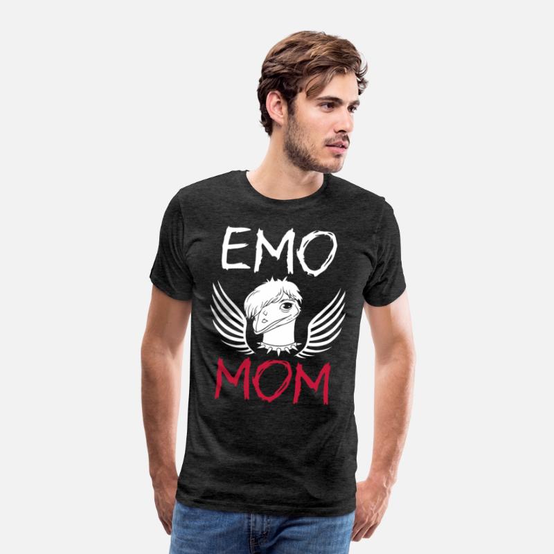Emo Girl Emu Bird Emocore Punk Aesthetic Goth