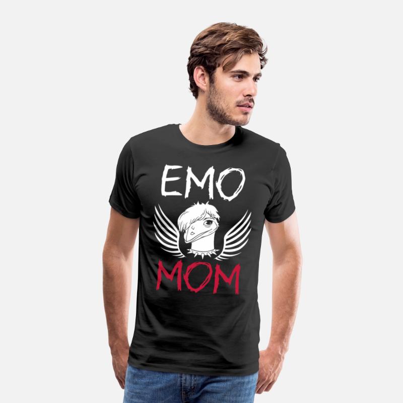 Emo Girl Emu Bird Emocore Punk Aesthetic Goth