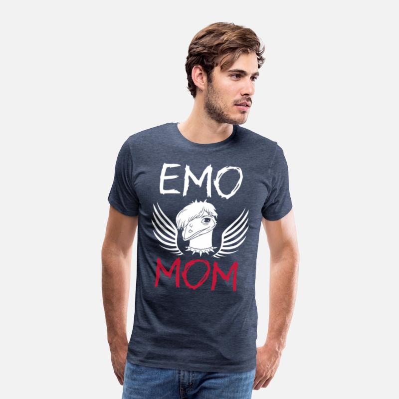 Emo Girl Emu Bird Emocore Punk Aesthetic Goth