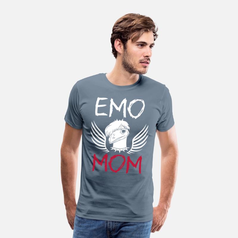 Emo Girl Emu Bird Emocore Punk Aesthetic Goth