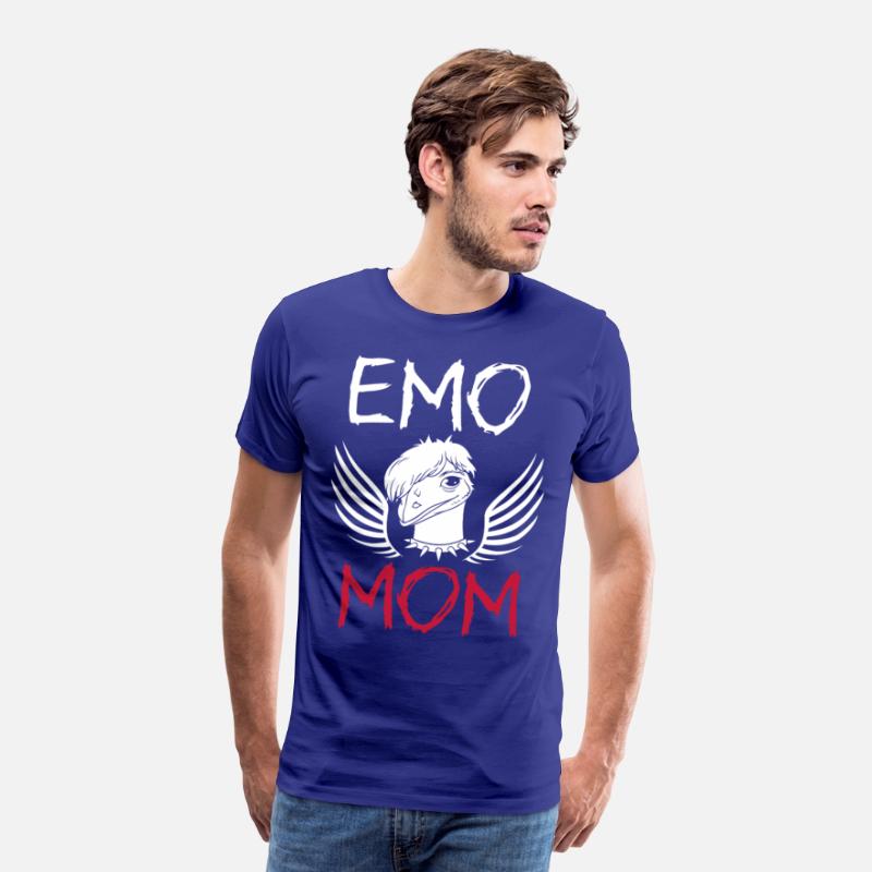 Emo Girl Emu Bird Emocore Punk Aesthetic Goth