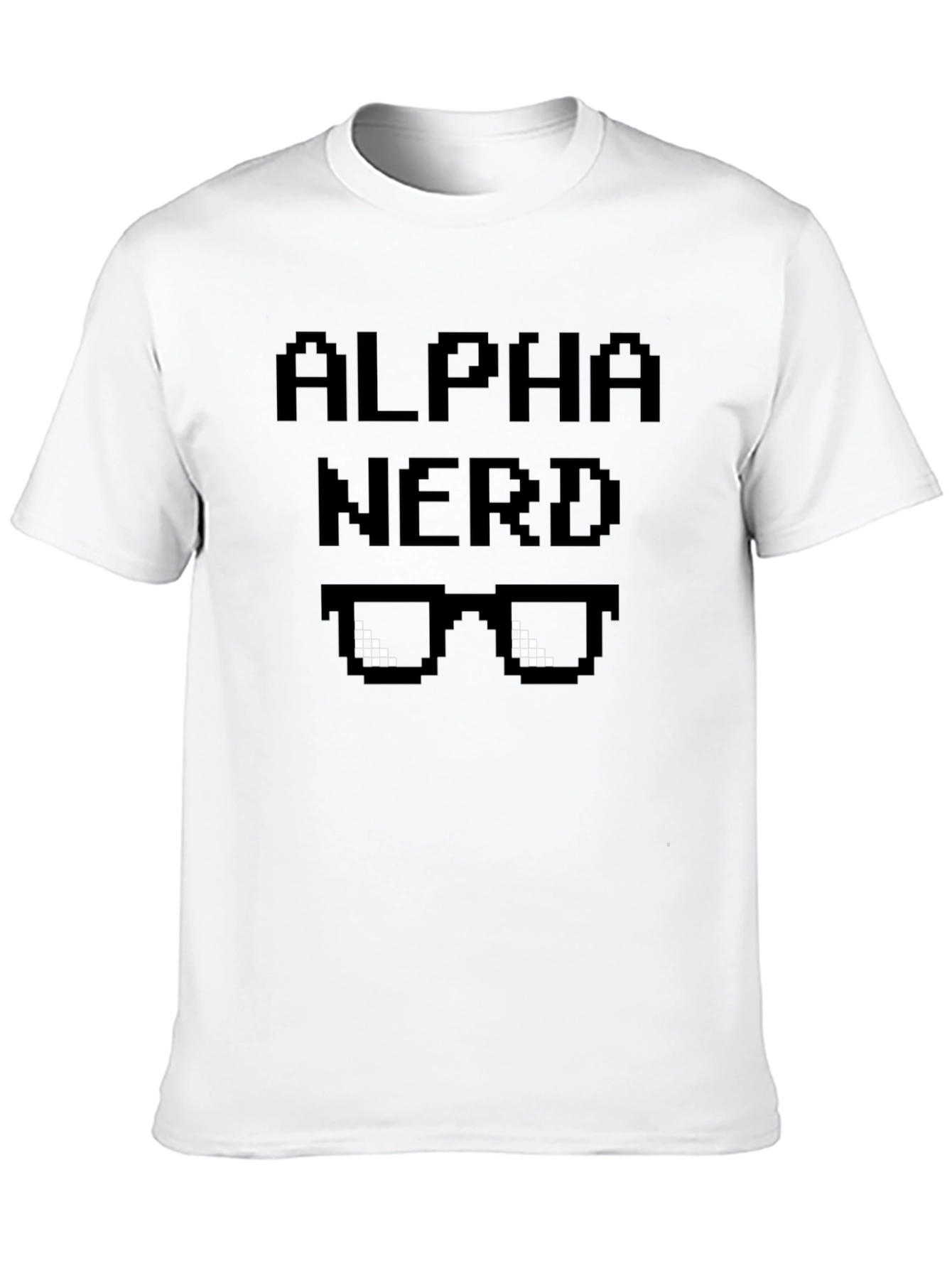 Alpha Nerd Pixel Graphic Tee
