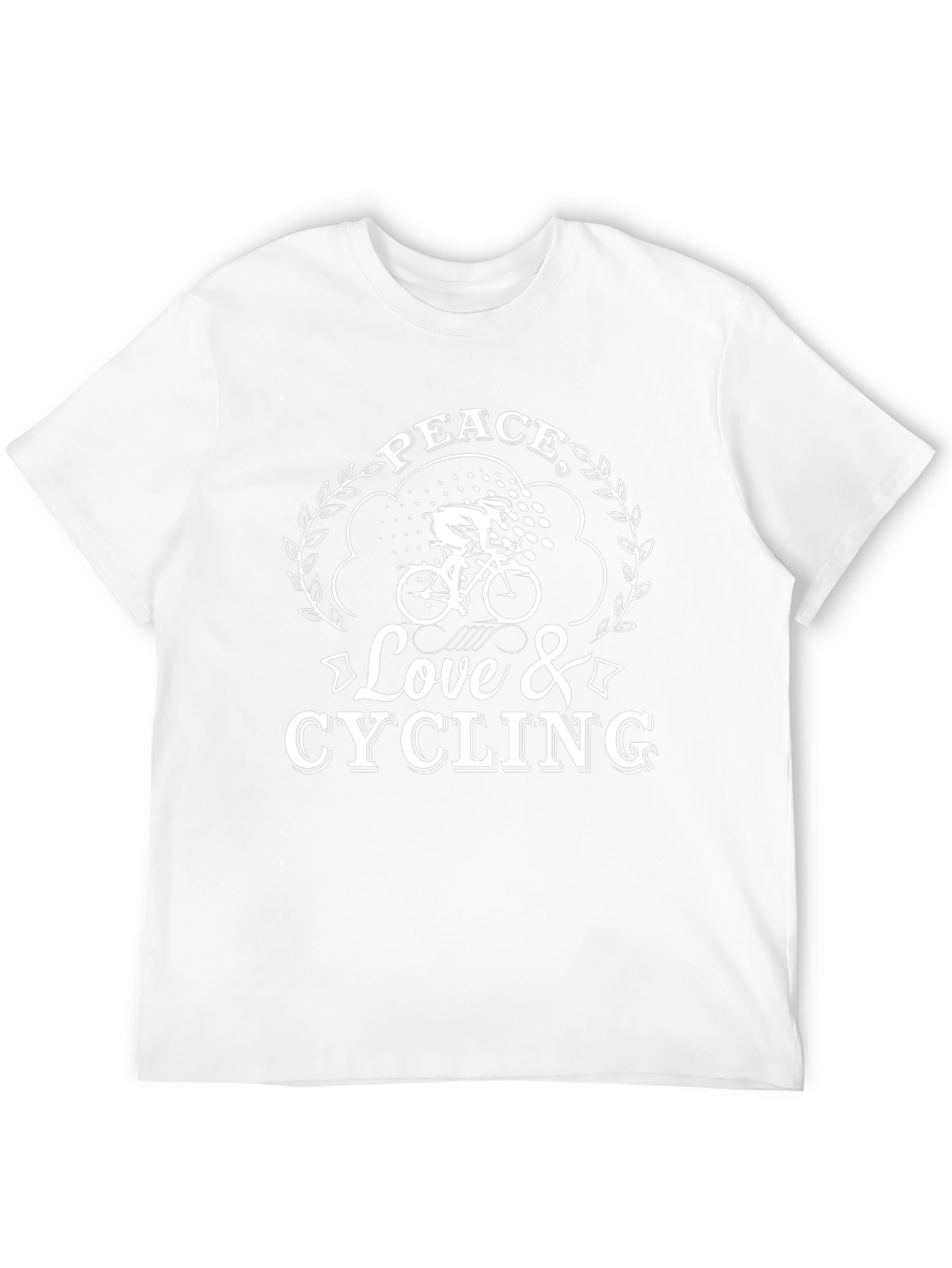 Peace Love & Cycling T-Shirt