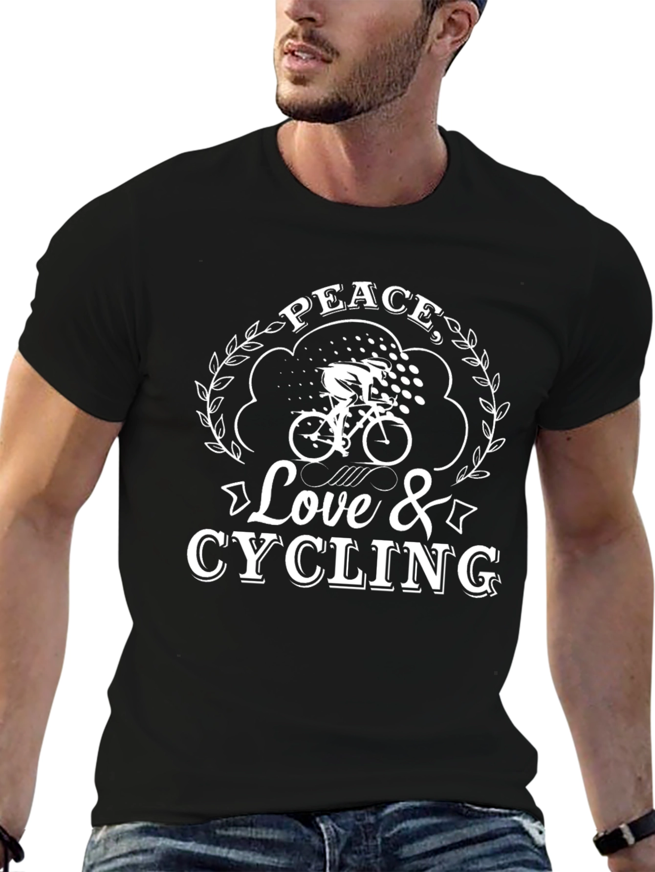 Peace Love & Cycling T-Shirt