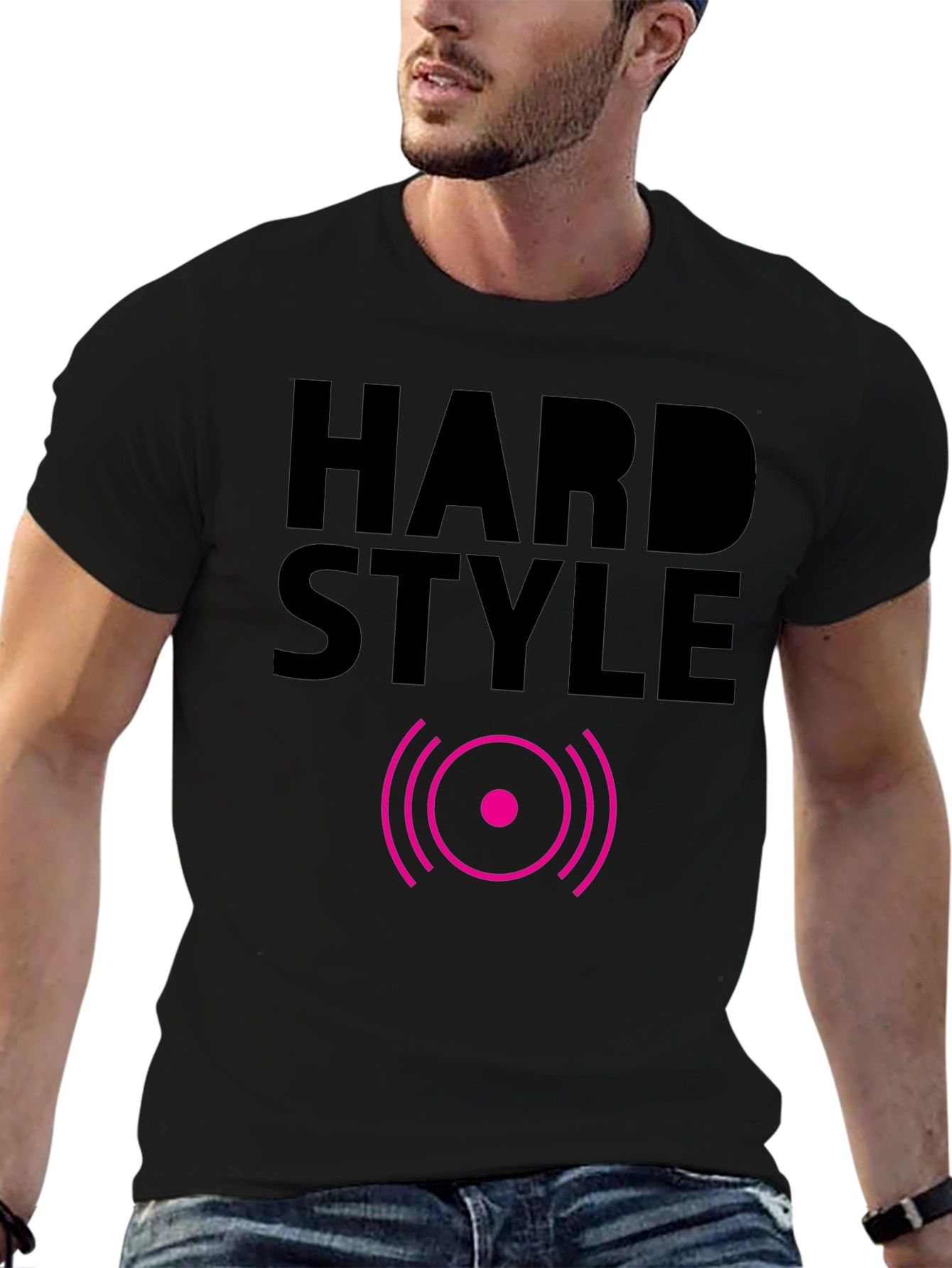 Hardstyle Graphic Tee - Black