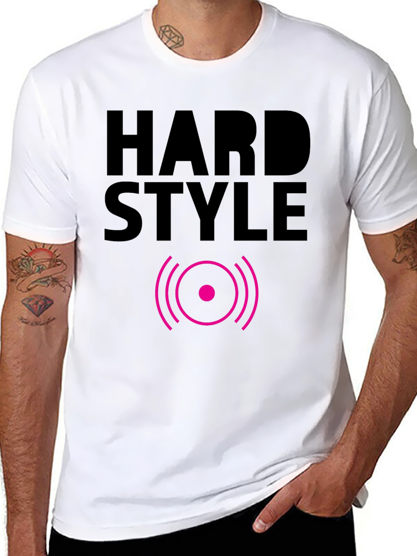 Hardstyle Graphic Tee - Black