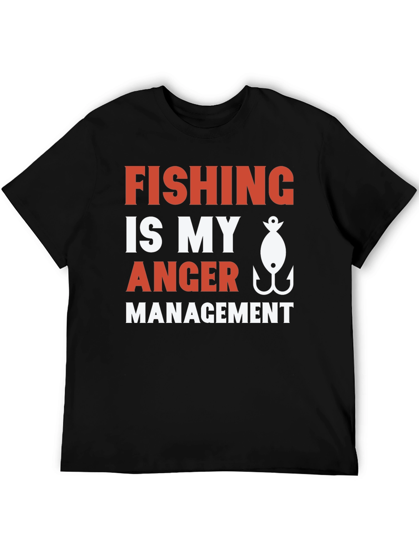 Fishing Anger Management Graphic Tee