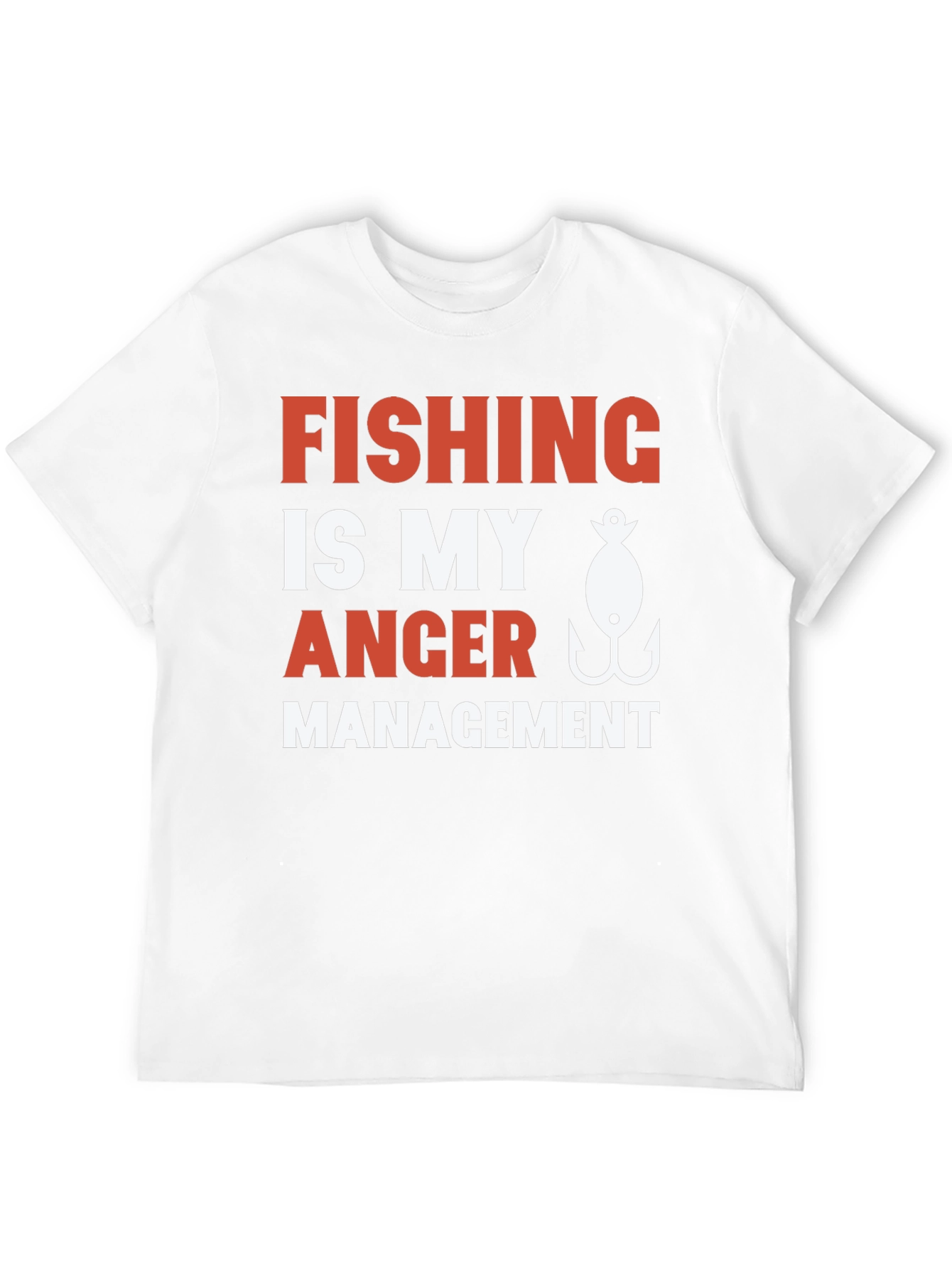 Fishing Anger Management Graphic Tee