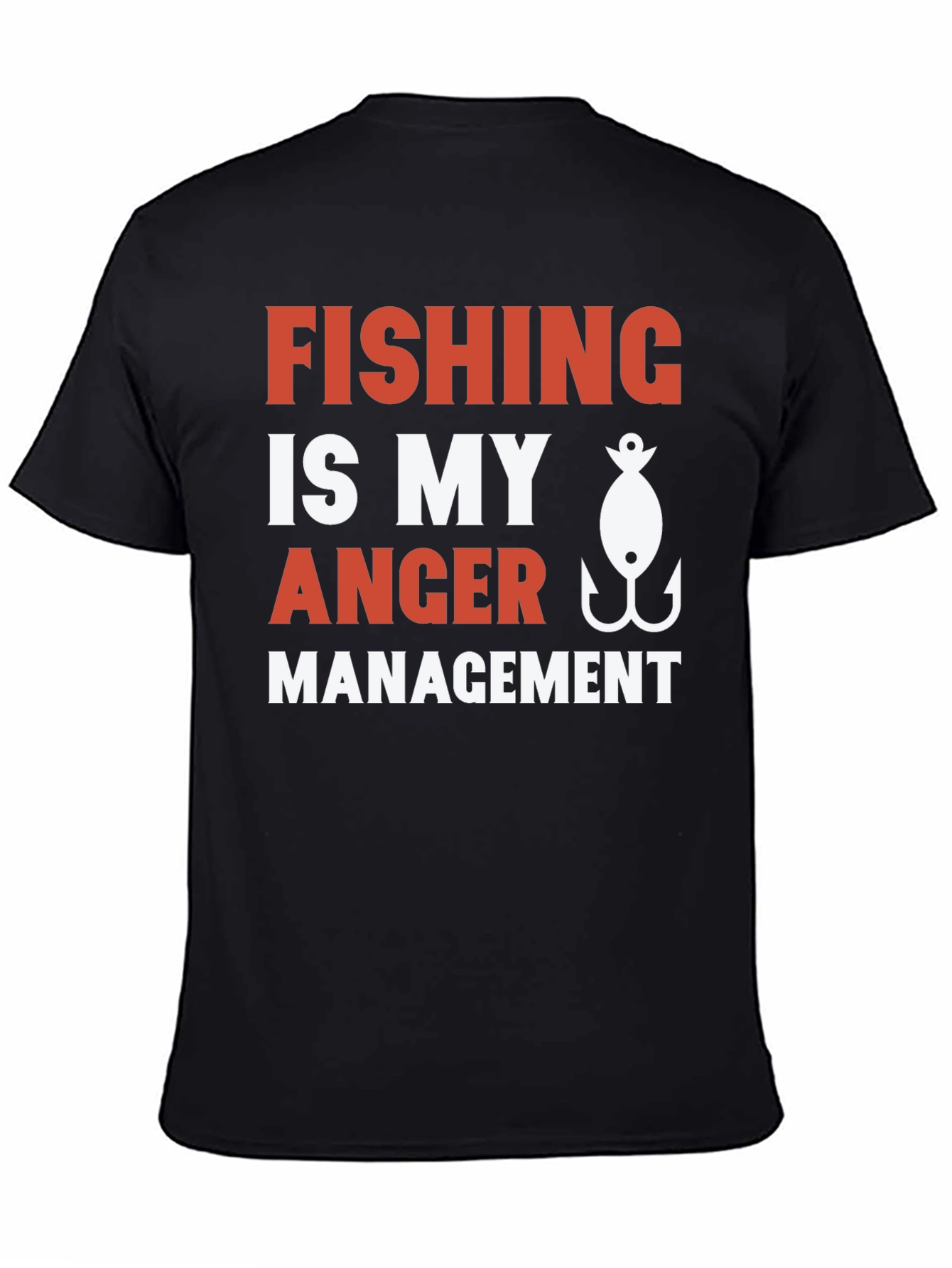 Fishing Anger Management Graphic Tee