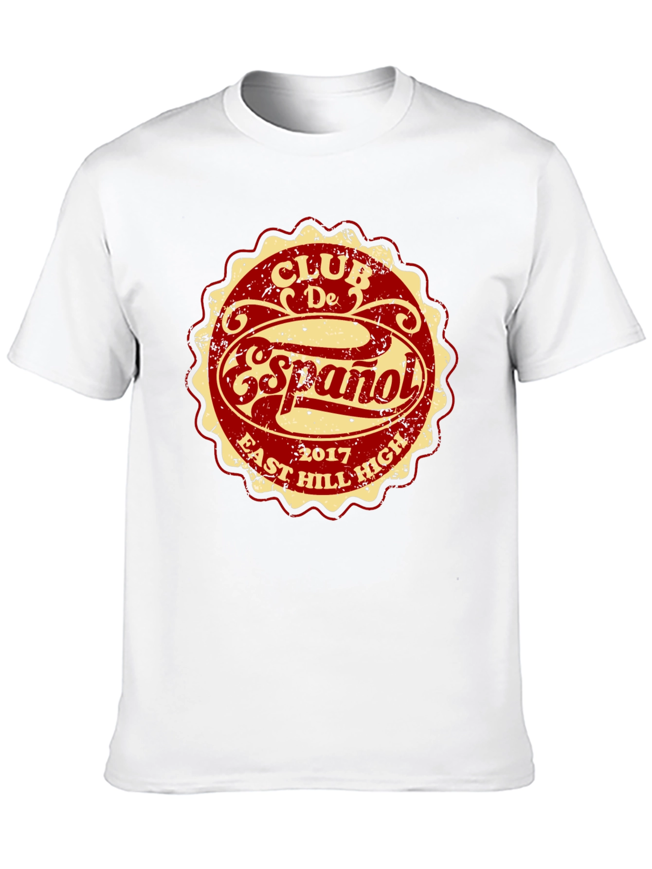 Club De Español T-Shirt - East Hill High 2017