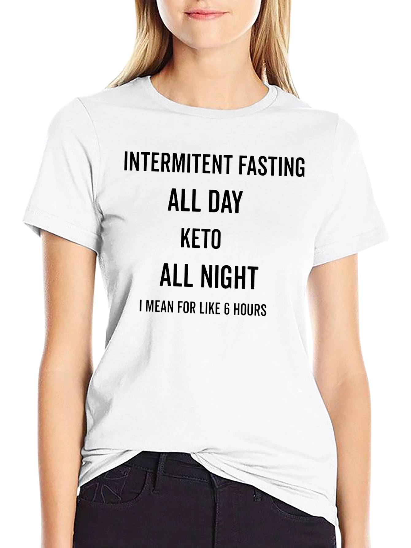Intermittent Fasting Keto Funny T-Shirt