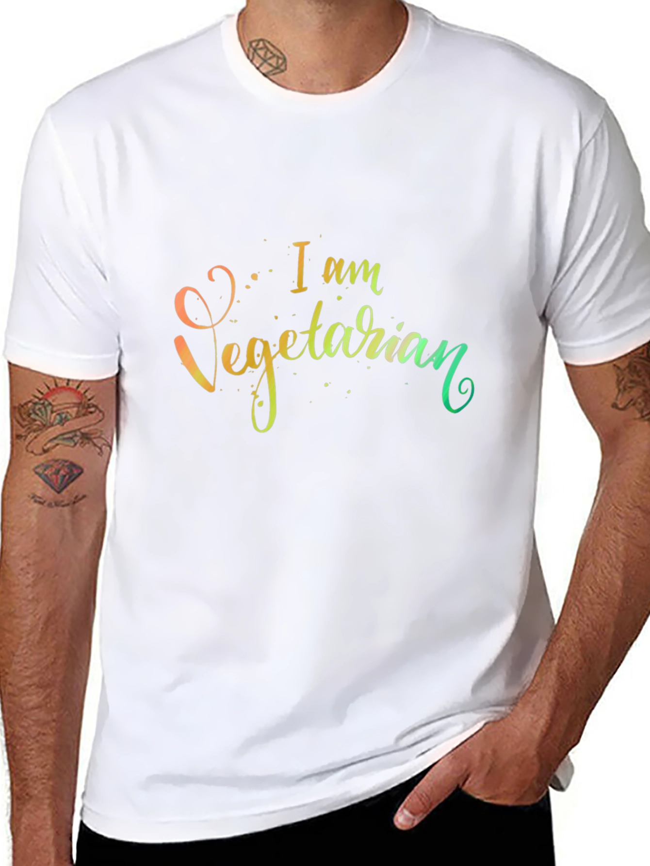 I am Vegetarian Graphic Tee