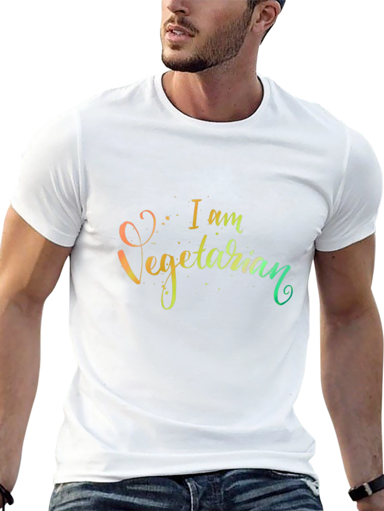 I am Vegetarian Graphic Tee