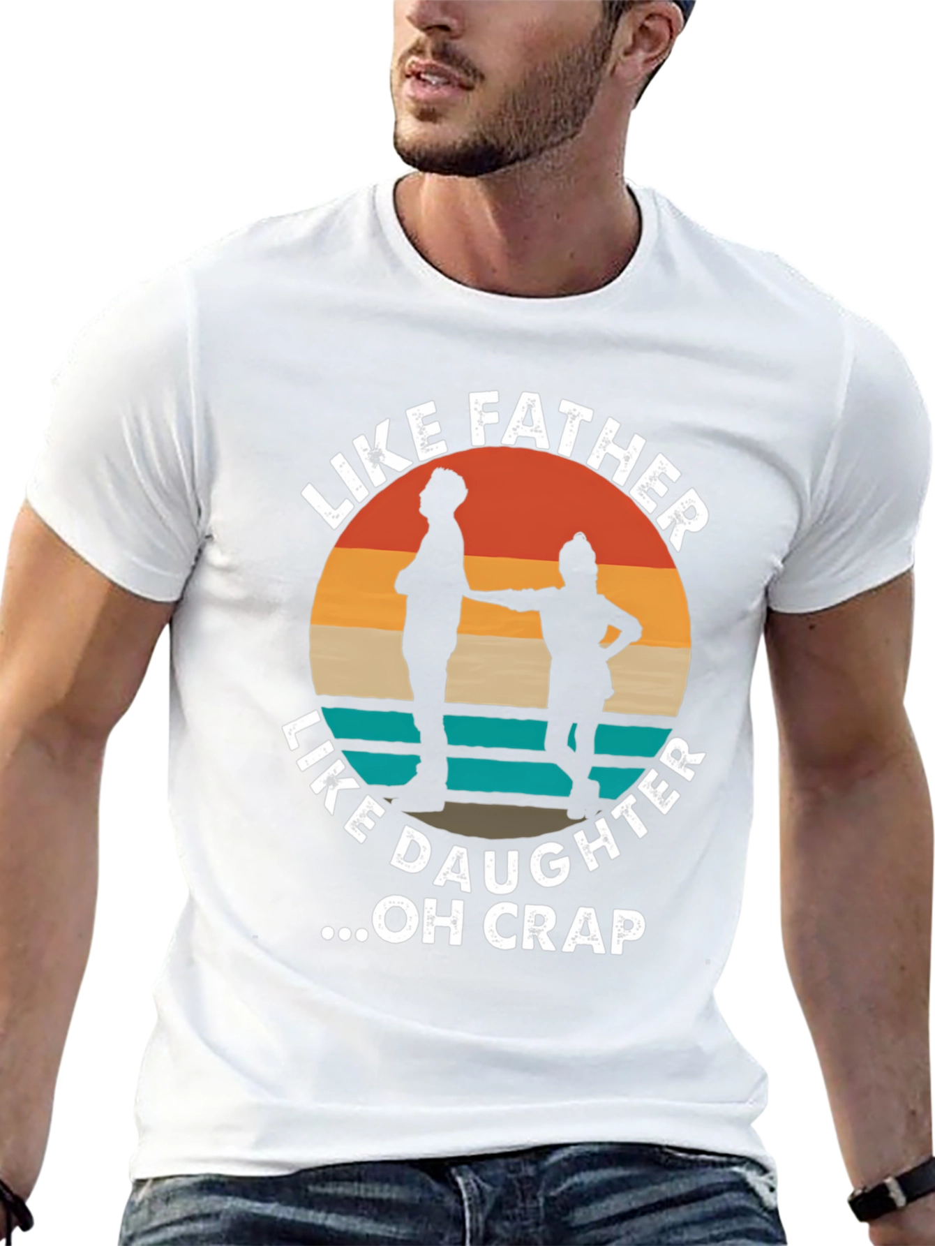 Like Father Like Daughter Funny T-Shirt