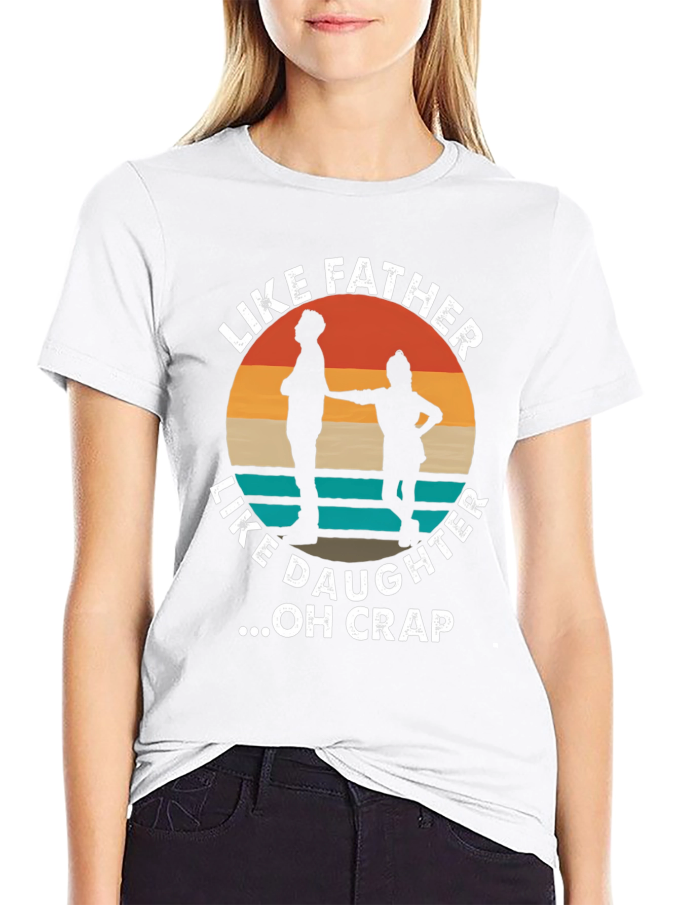 Like Father Like Daughter Funny T-Shirt