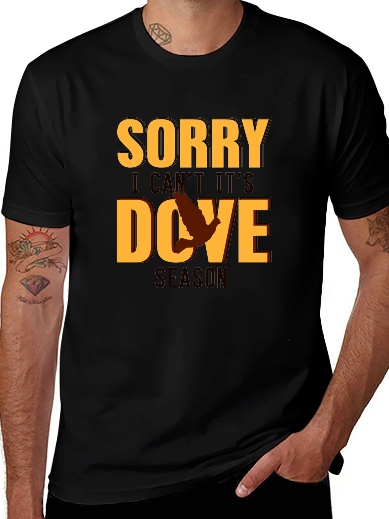 Sorry Dove Season Graphic T-Shirt Hunting Tee