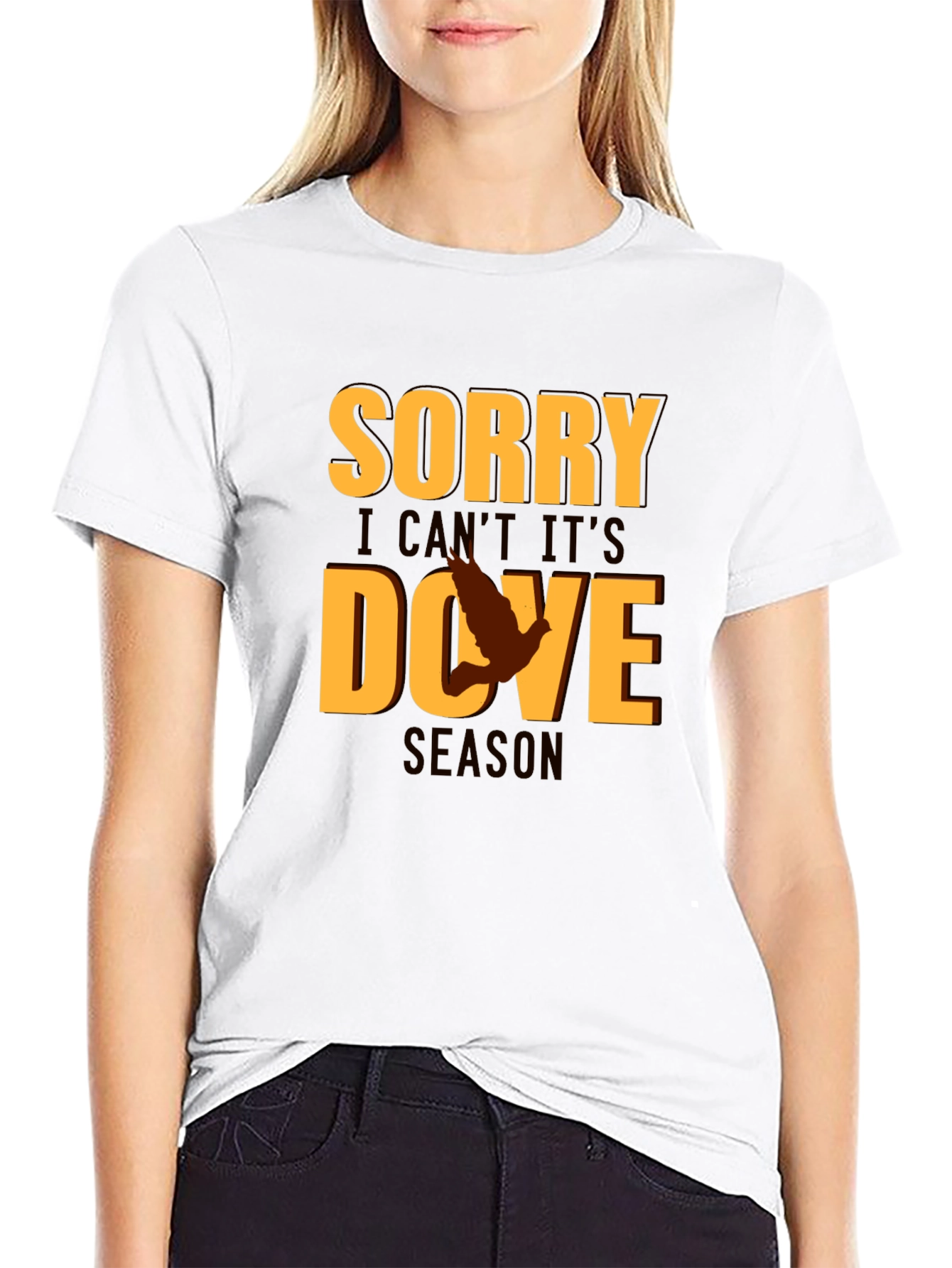 Sorry Dove Season Graphic T-Shirt Hunting Tee