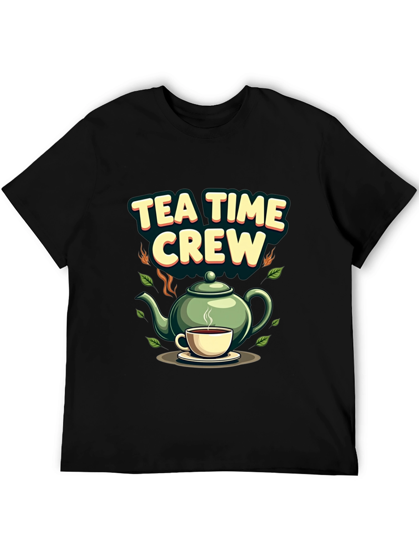 Tea Time Crew Graphic T-Shirt