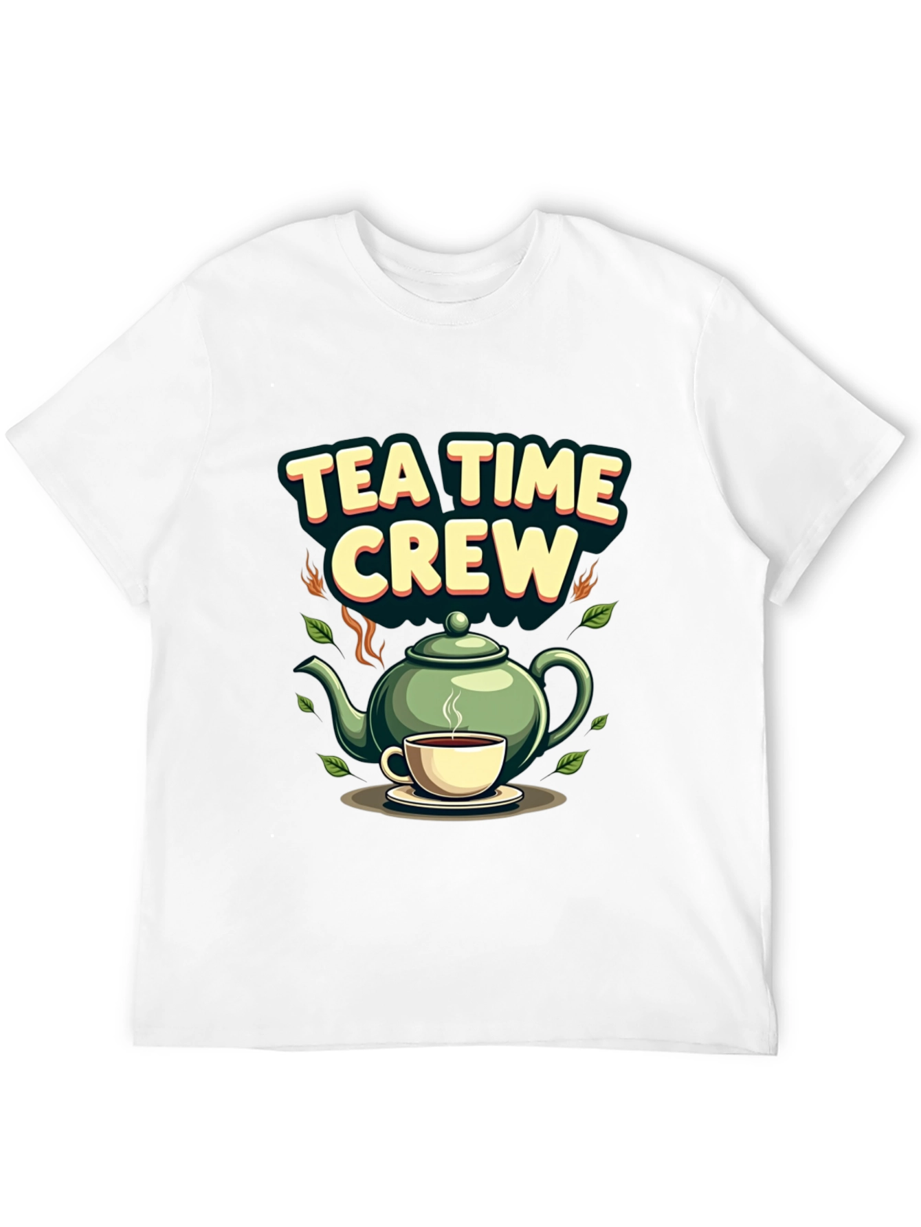 Tea Time Crew Graphic T-Shirt