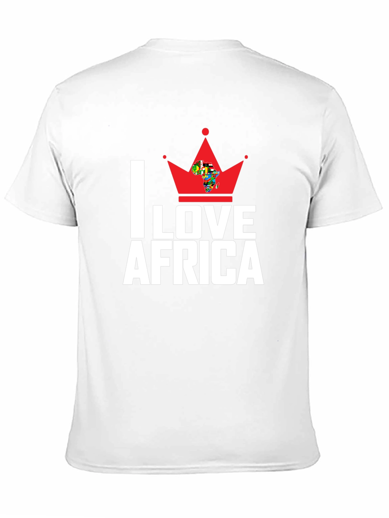 I Love Africa T-Shirt - Graphic Print