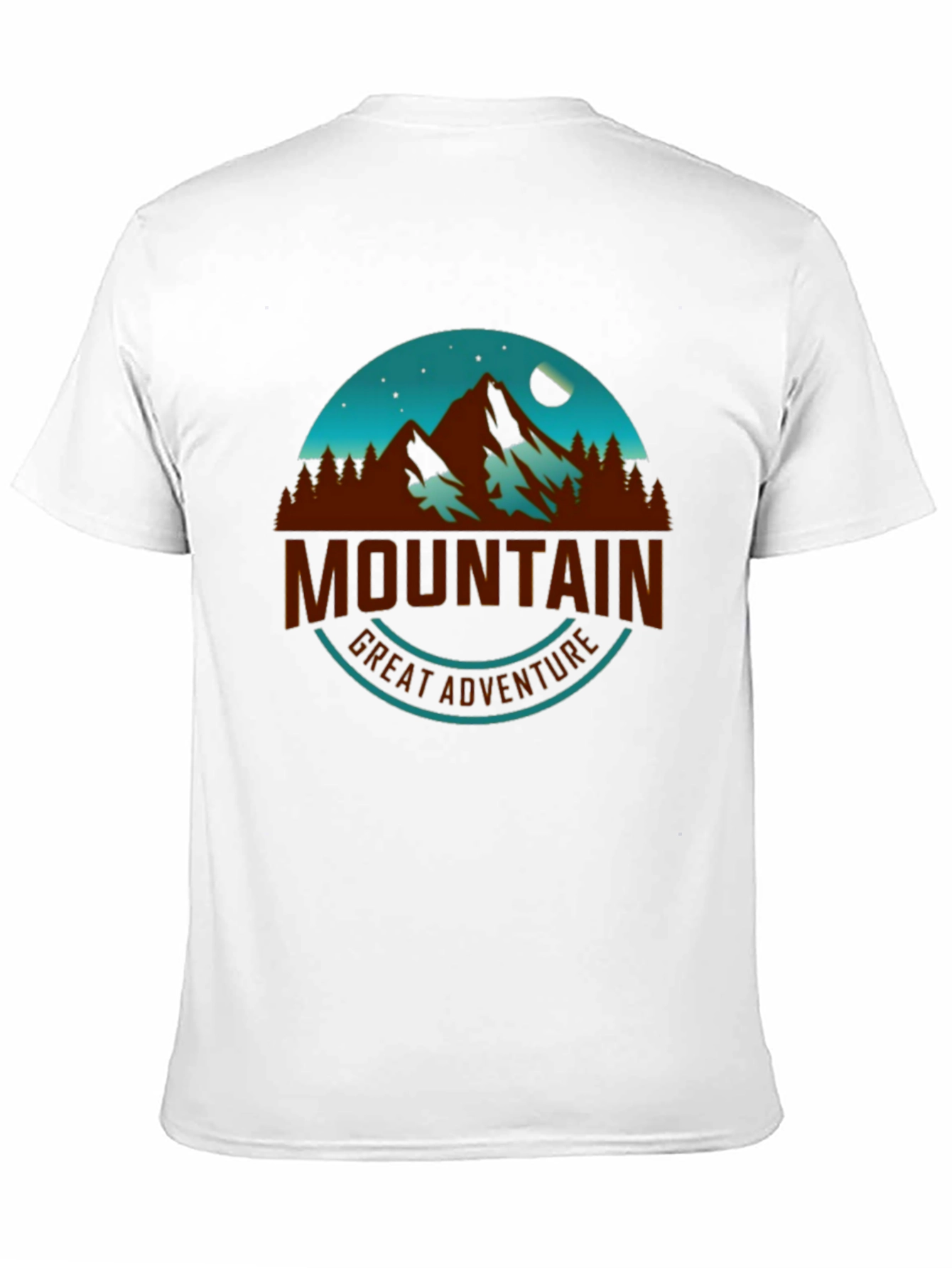 Mountain Adventure Graphic Tee - Black