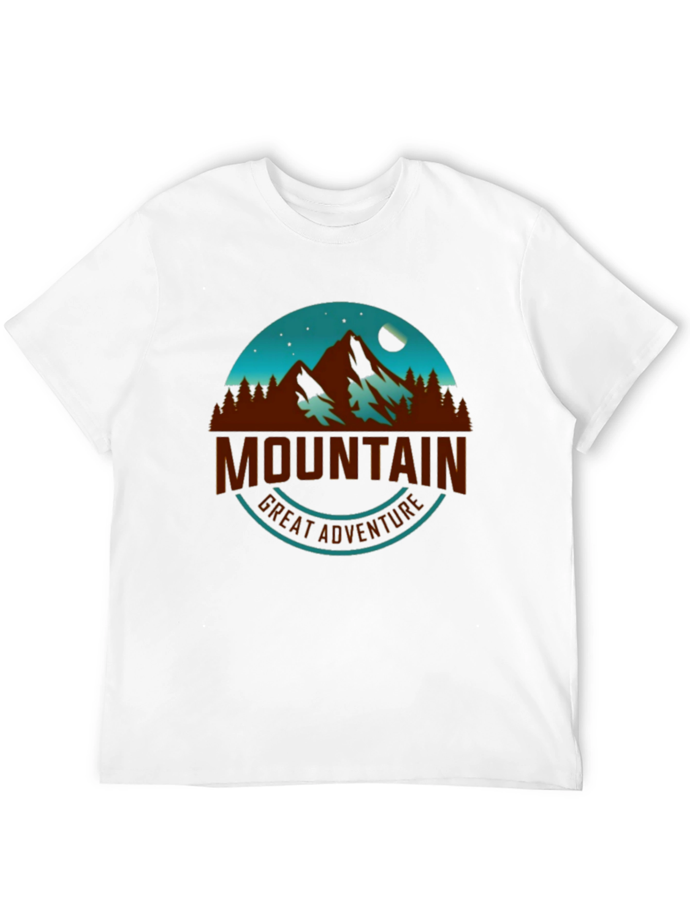 Mountain Adventure Graphic Tee - Black