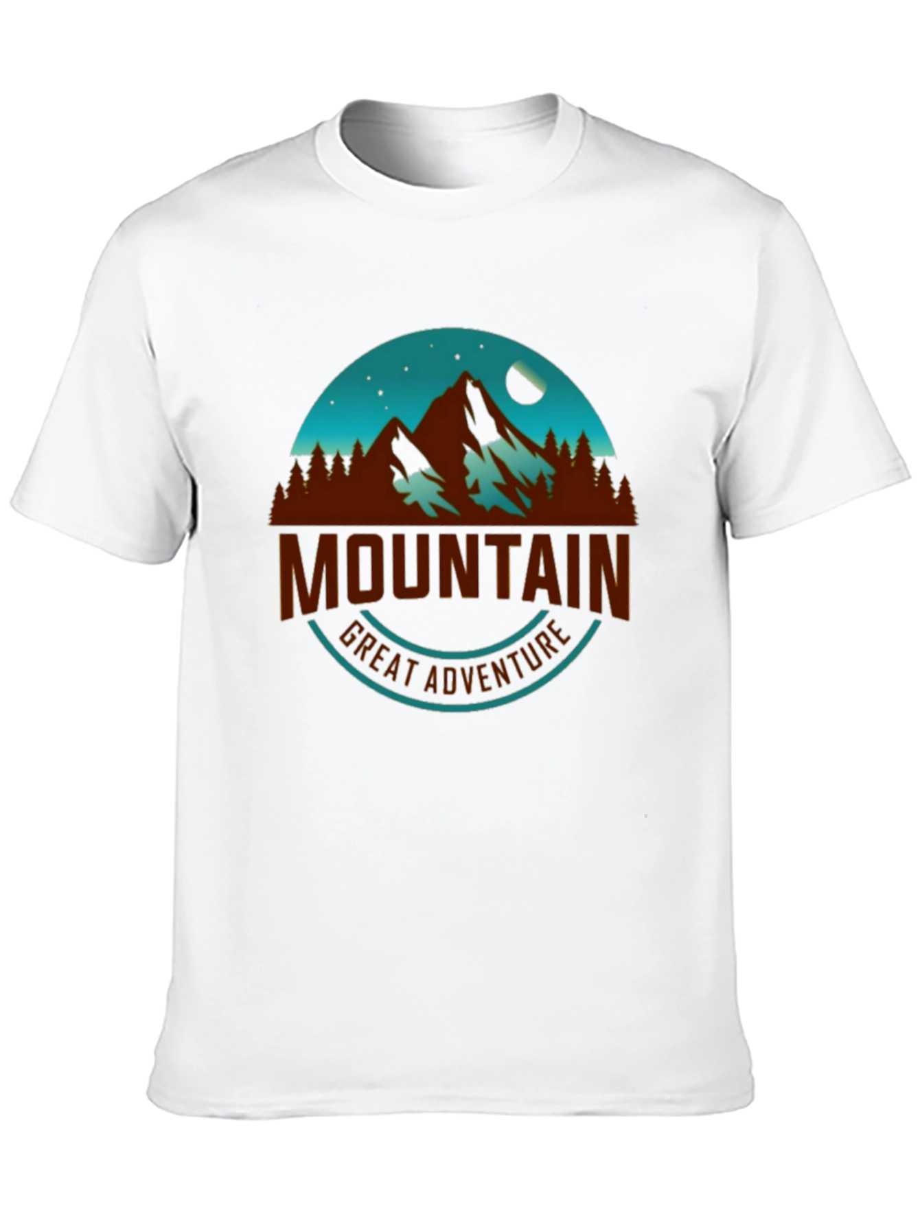 Mountain Adventure Graphic Tee - Black