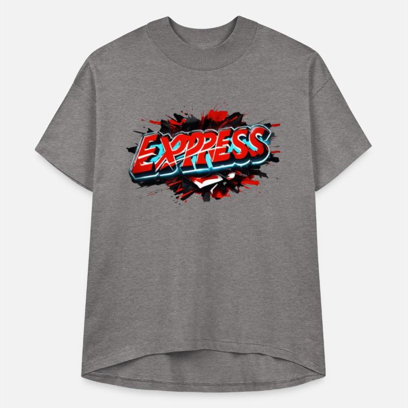 Express Graffiti-Style Text Logo Design