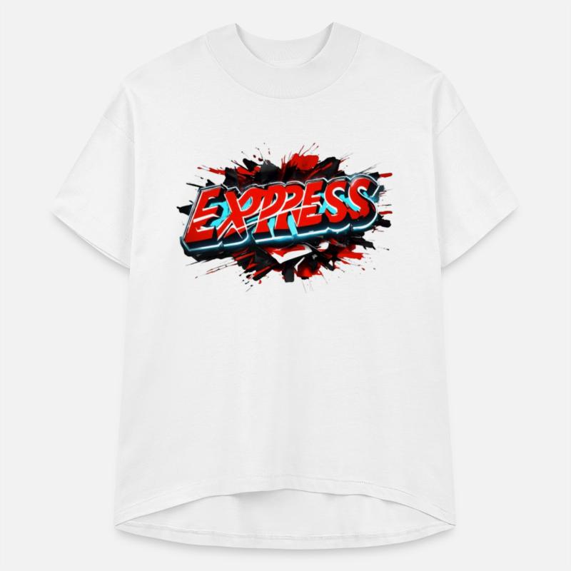 Express Graffiti-Style Text Logo Design