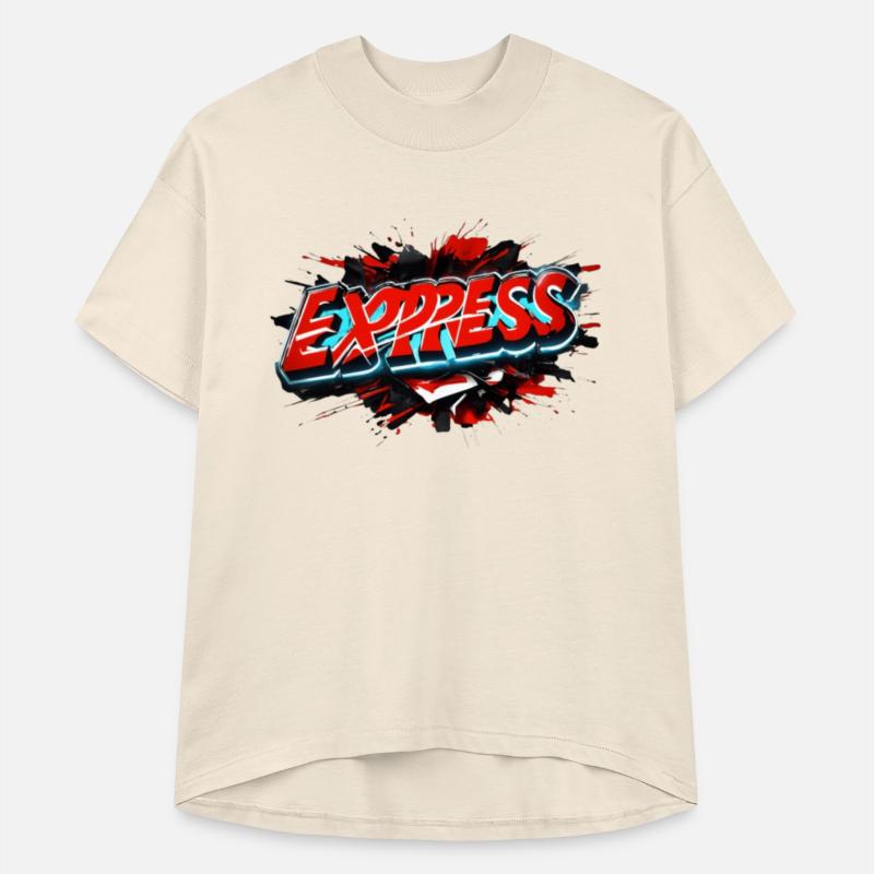 Express Graffiti-Style Text Logo Design