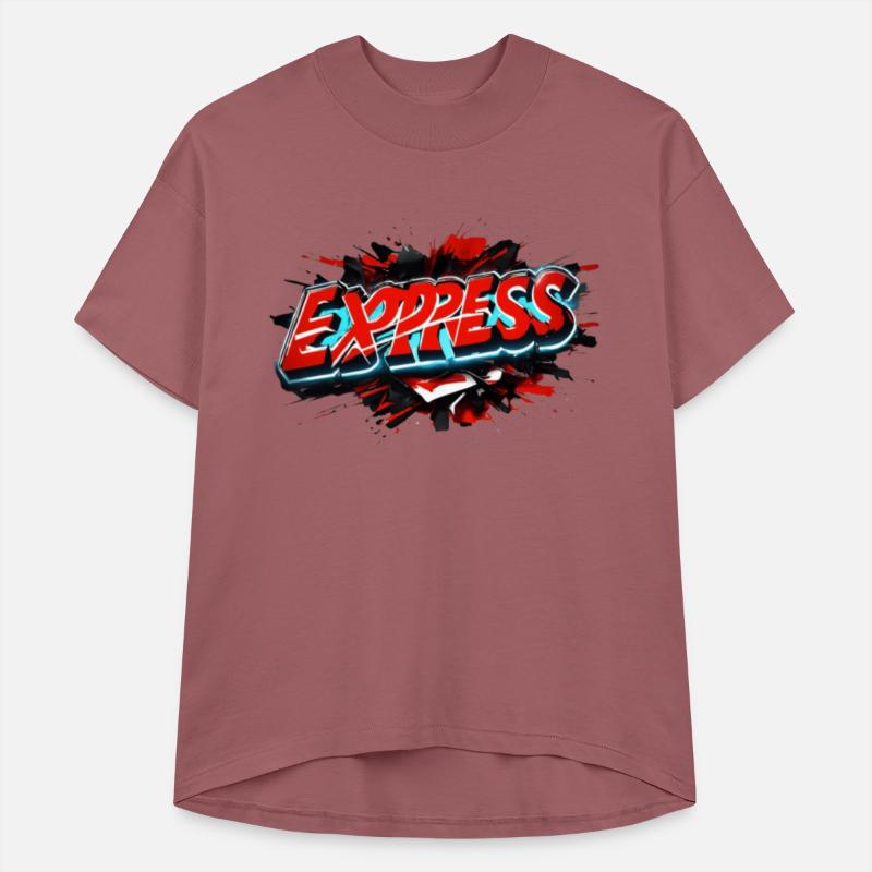 Express Graffiti-Style Text Logo Design