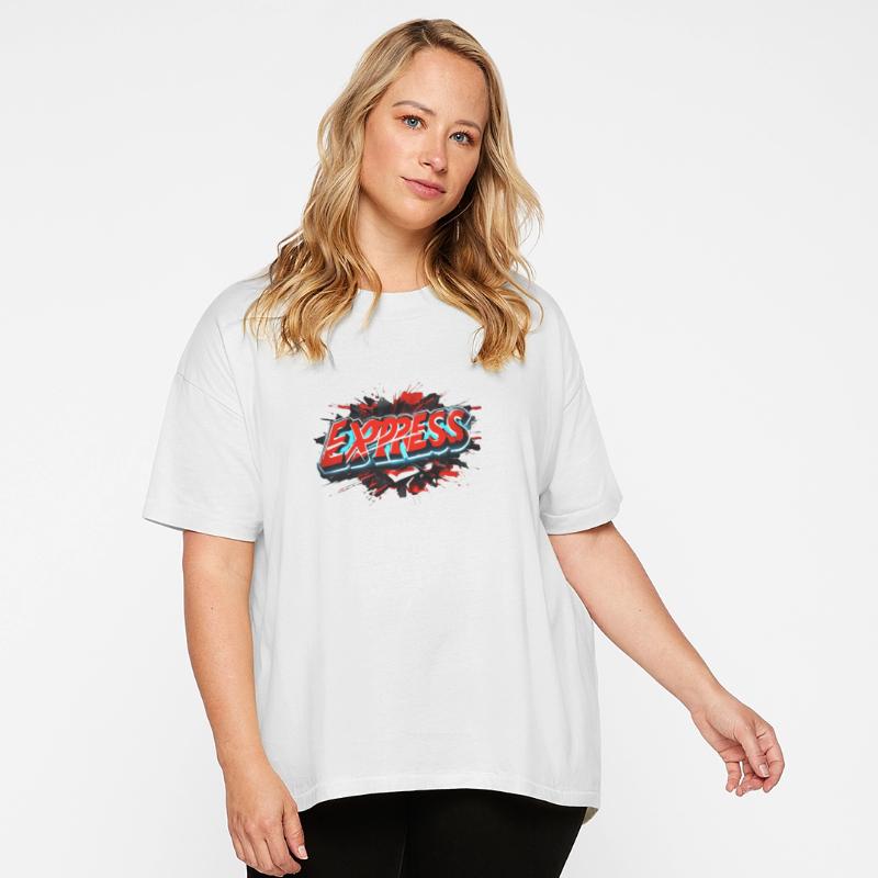Express Graffiti-Style Text Logo Design