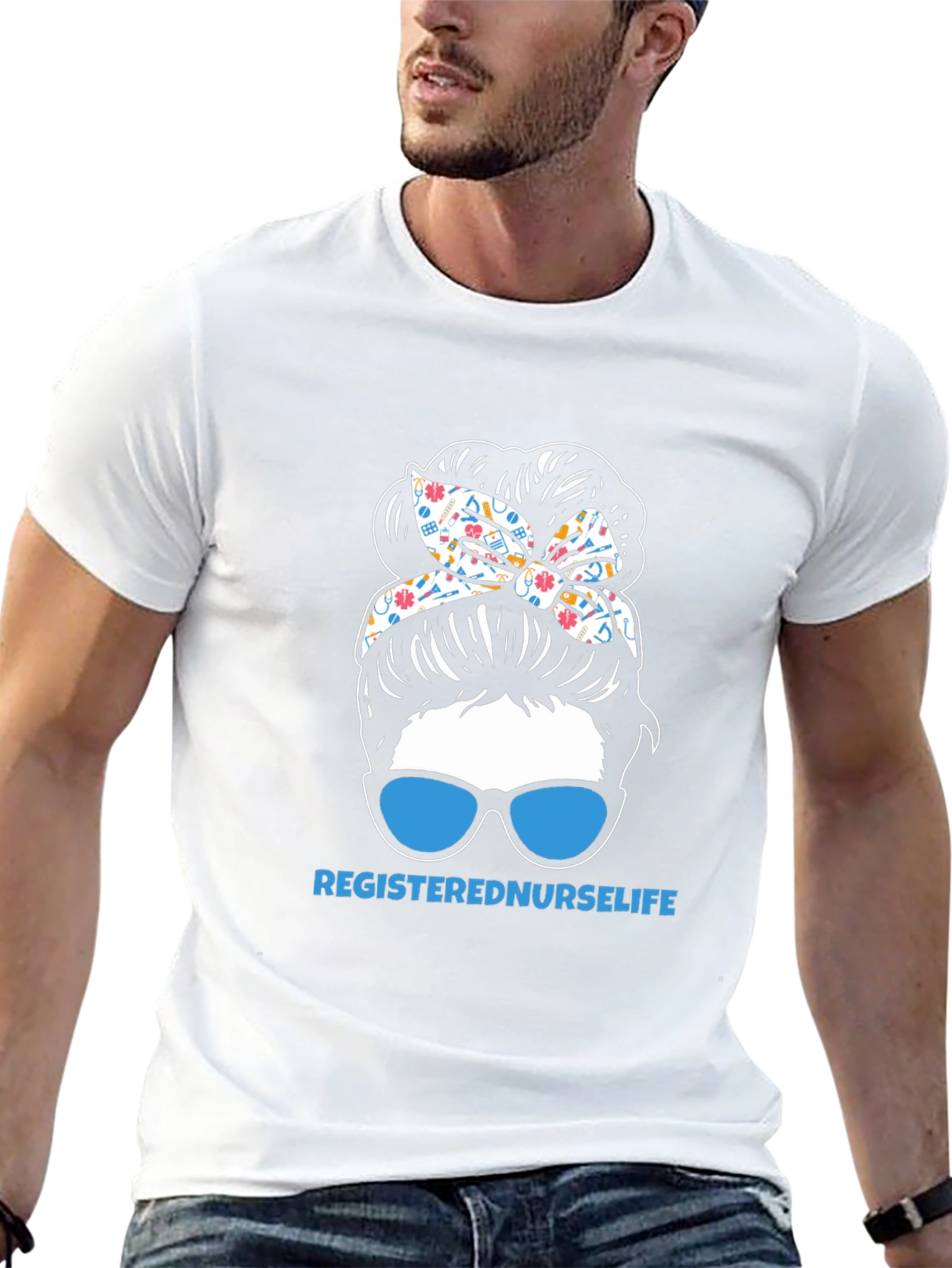 Registered Nurse Life Graphic Tee
