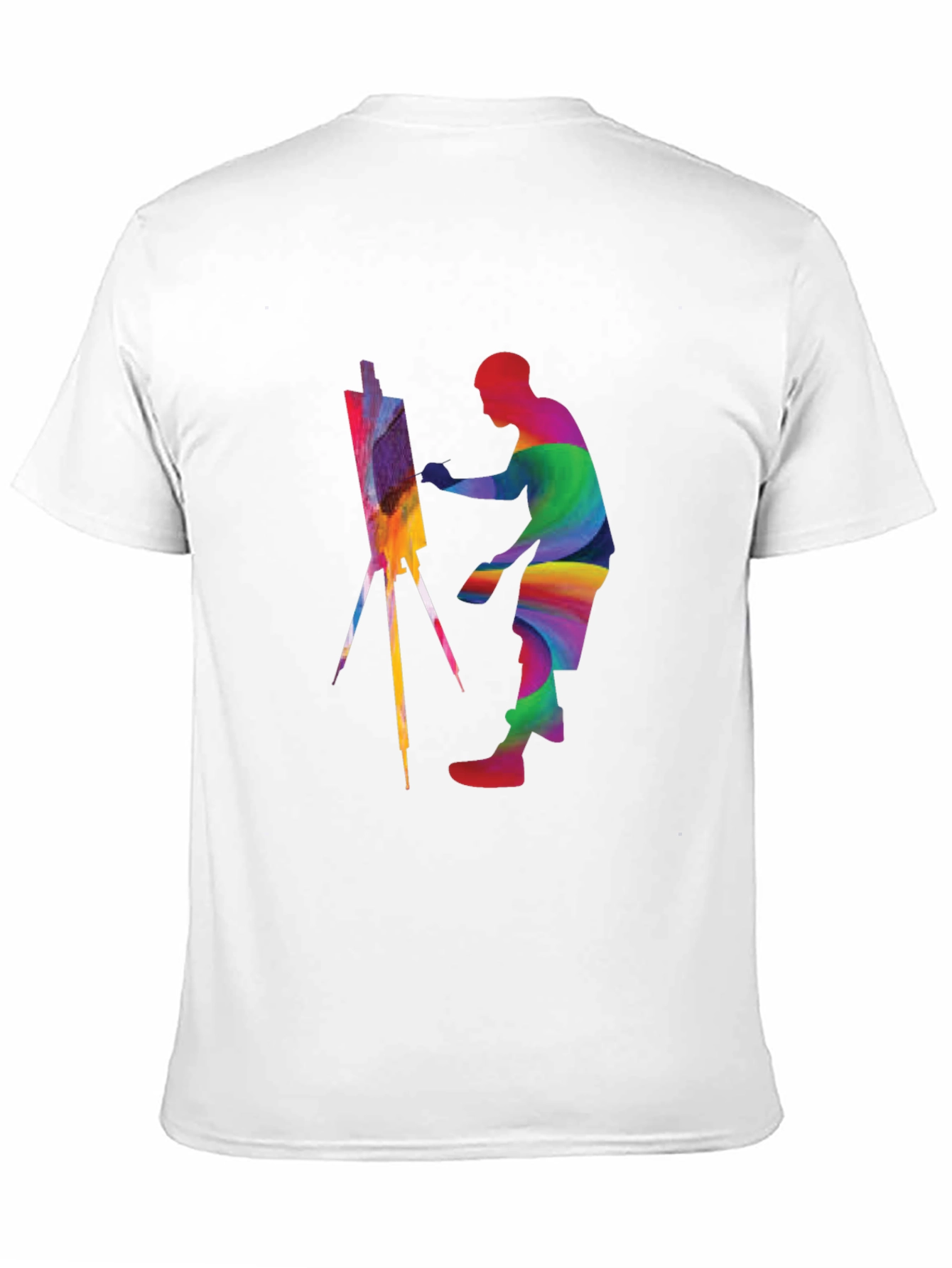 Rainbow Painter Graphic T-Shirt