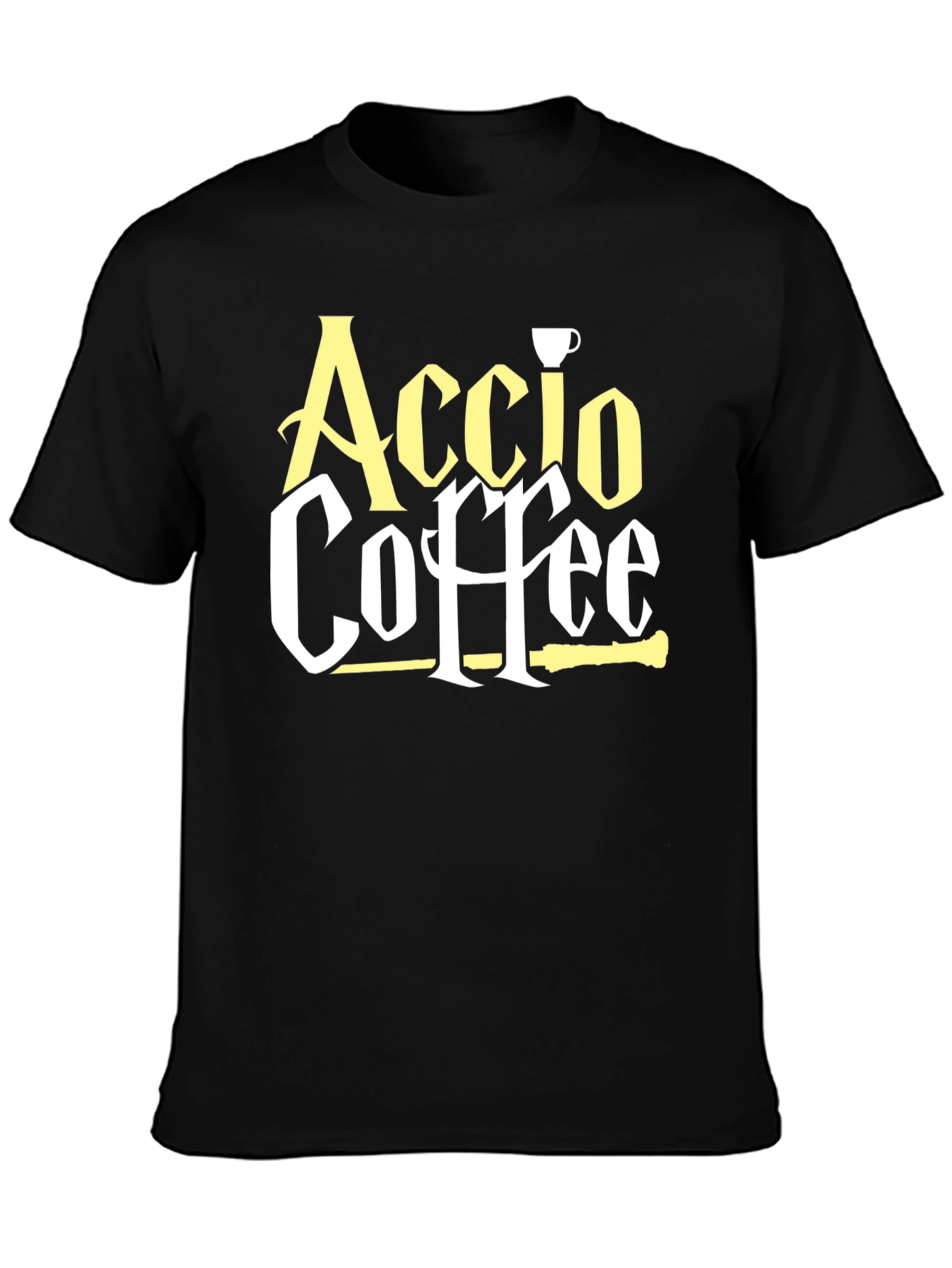 Accio Coffee T-Shirt - Magic and Caffeine