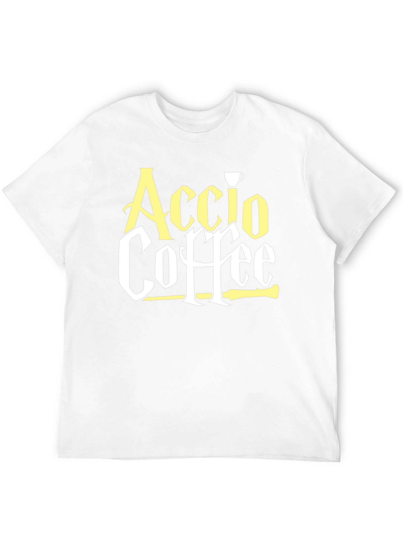 Accio Coffee T-Shirt - Magic and Caffeine