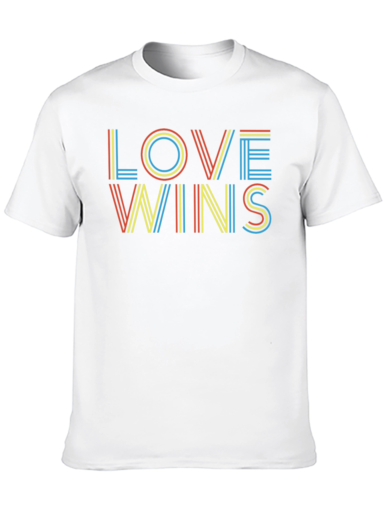 Love Wins Graphic Tee - Stylish Pride Shirt