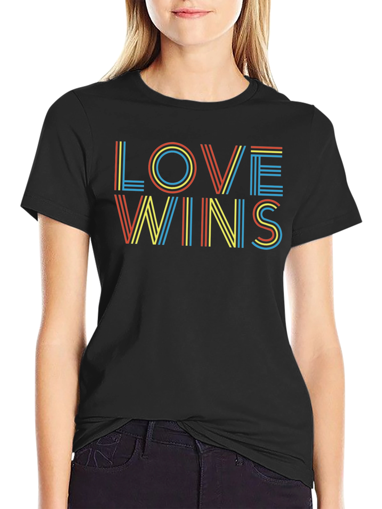 Love Wins Graphic Tee - Stylish Pride Shirt